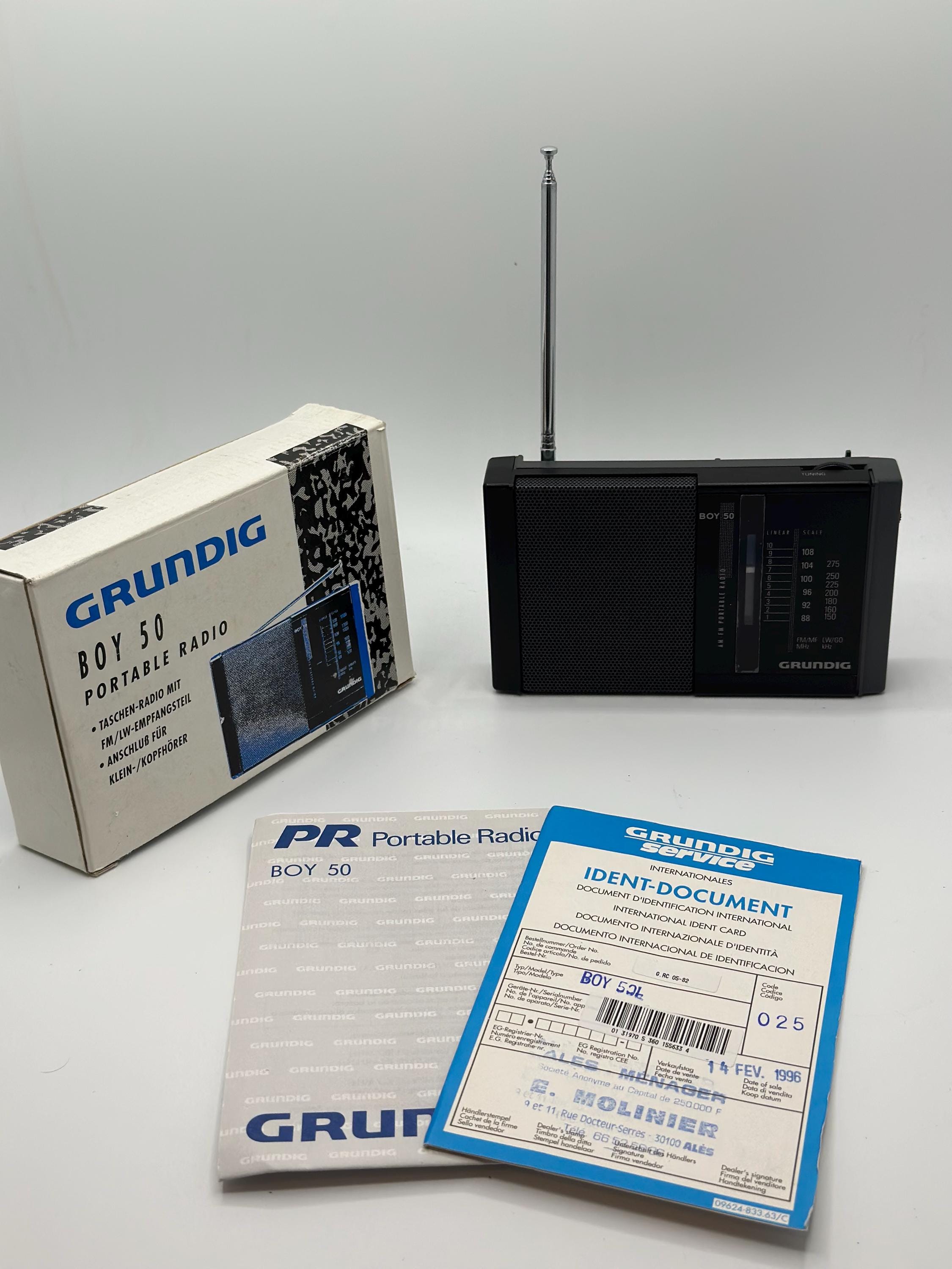 Radio vintage grundig d'occasion - Collection