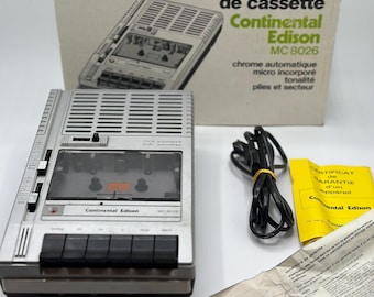Sanyo MR-55 Portable Cassette Recorder – Vintage Voice Recorder