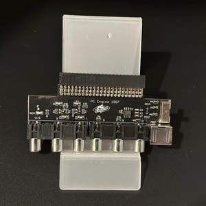 NEUF Nec PC Engine Grafx Pce Booster signal vidéo carte RGBS Amplificateur convertisseur tv ac console Retro Gaming Game Jeux