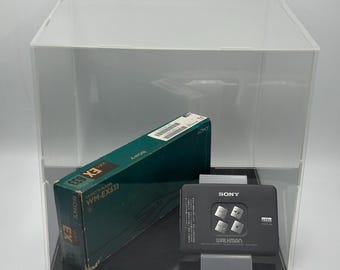 Vintage Sony Walkman WM-BF22, Complete Set W/ Box & Headset