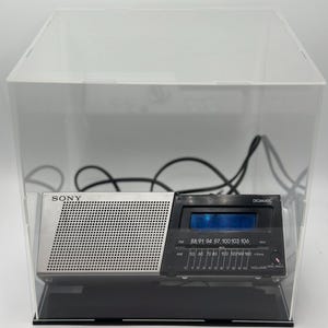Vintage-Radio von 1990! Sony ICF-C17W + Wecker + Test OK!
