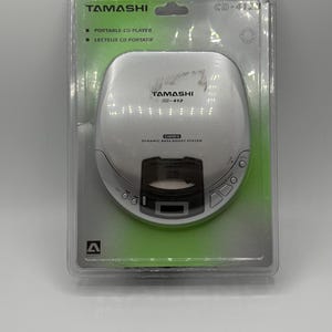 New ! Tamashi CD-412B Discman Player CD Player Sealed Blister Walkman + MP3 yes/no?