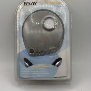 NEW! Elsay DMP41 Discman CD Player Sealed Blister Walkman + MP3 yes/no?