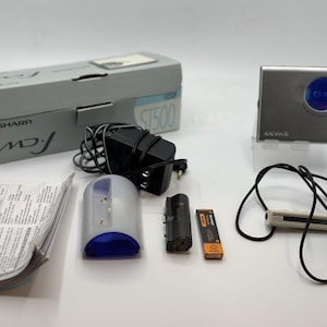 Sharp MD-ST500-A JAPAN Minidisc Reader Player With PROBLEM