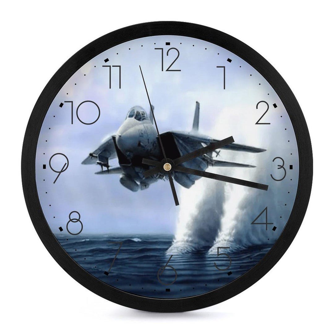 Spitting Clocks Grumman F-14 Tomcat Spitting up the Sea Like A Dual Engine Racing Boat ...