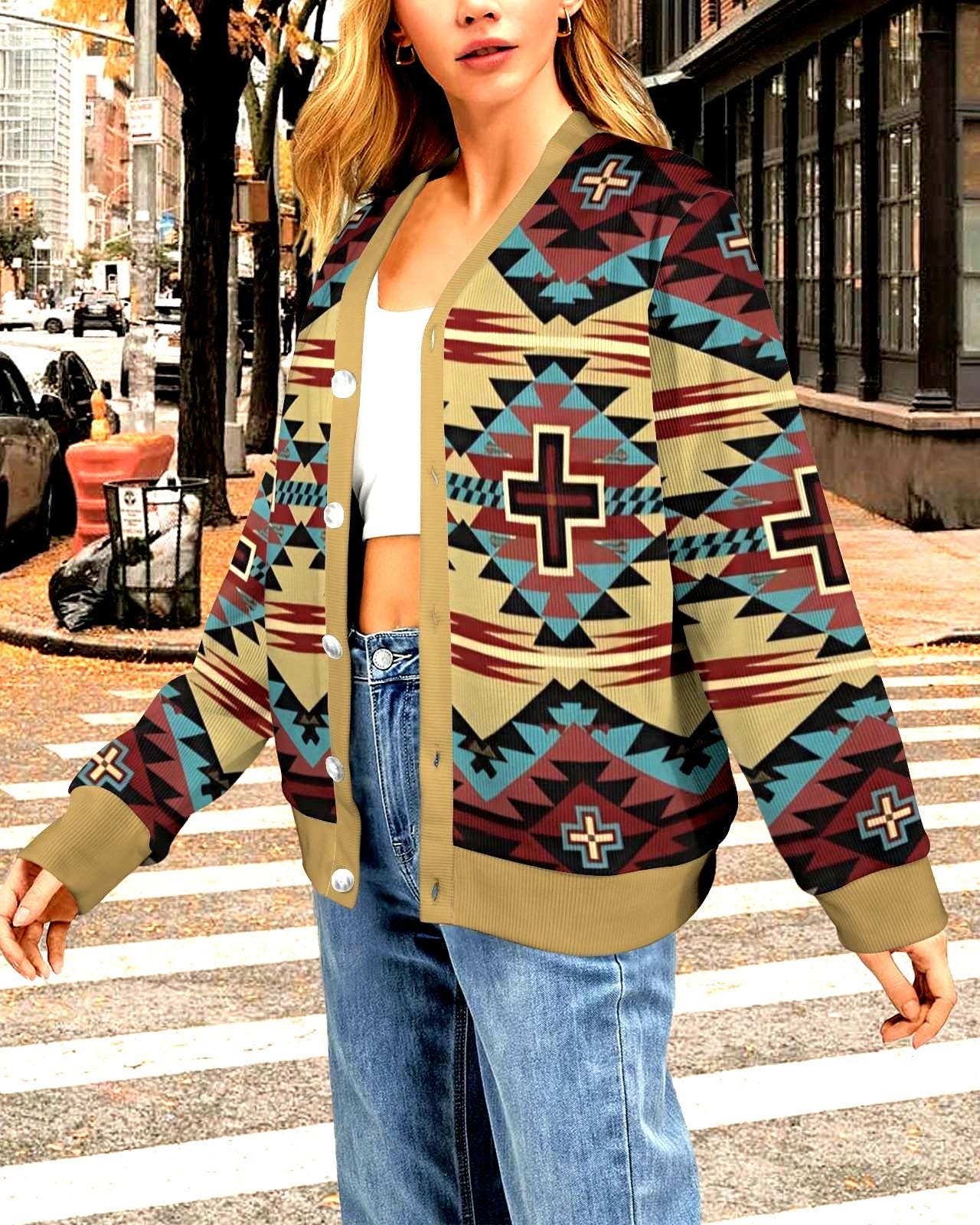 Navajo Cardigan - Etsy
