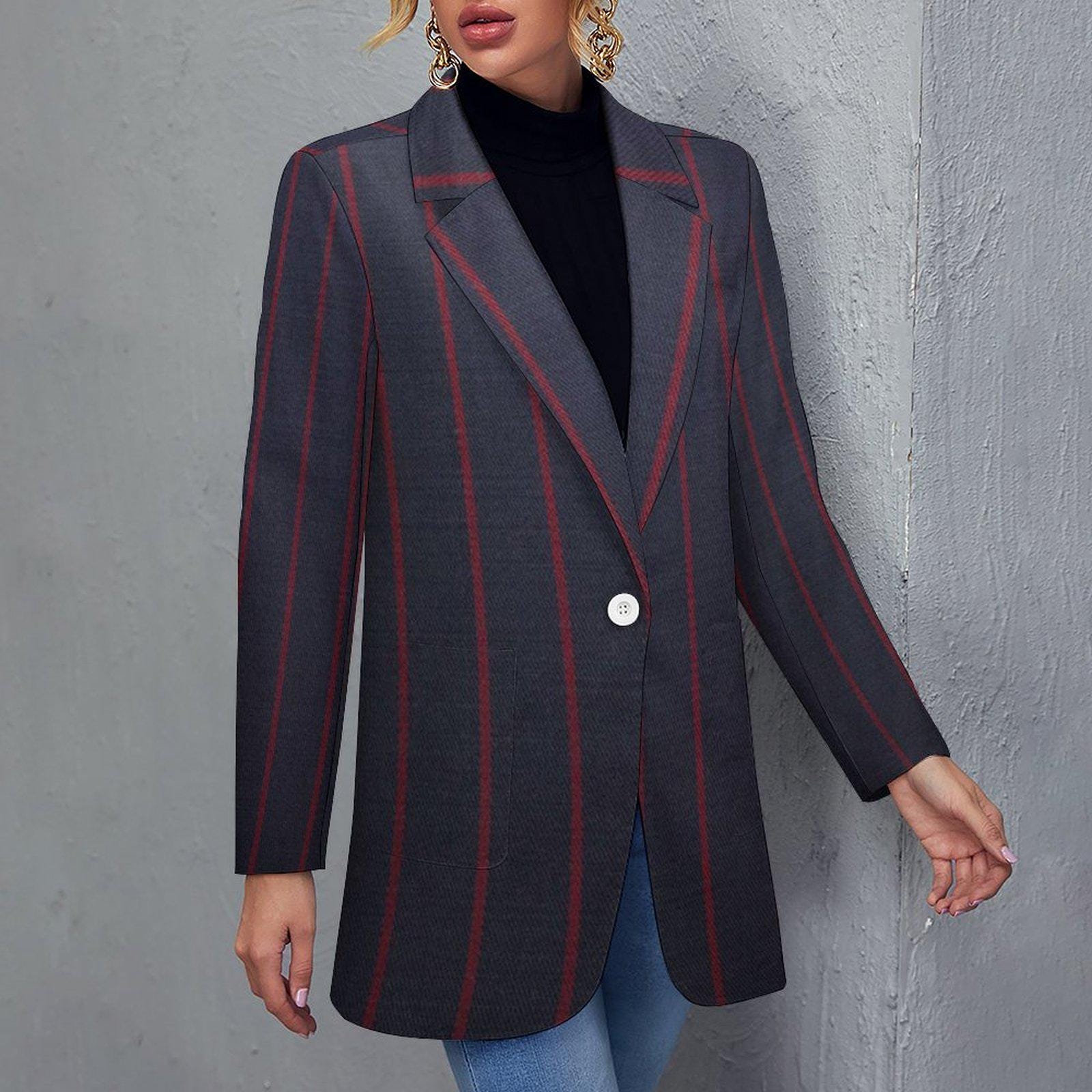 Burberry Red Jacket - Etsy