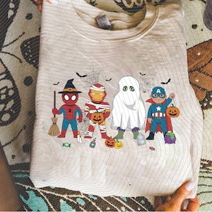 Halloween Superhero Movie Png, Halloween Boy Png, Spooky Season Png, Trick Or Treat Png, Halloween Superhero Png, Halloween Pumpkin Png