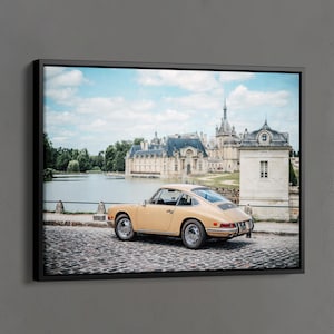Vintage Car Poster, German Car Wall Decor, Vintage Porsche Print, Classic Car Wall Art, Old Money Poster, Fashion Car Wall Decor, Man Gifts