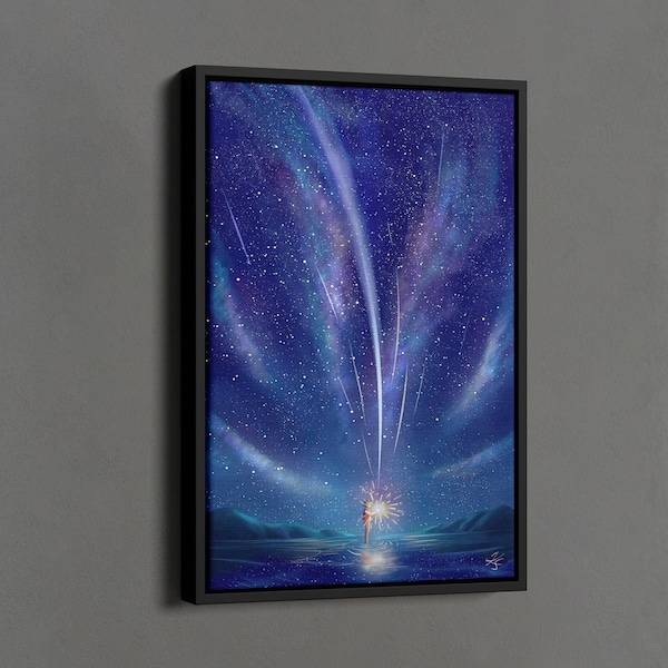 Print Howl's Moving Castle, op ghibli geïnspireerd muurdecor, Howl and Sophie Art, anime muurkunst, anime minnaar cadeau, anime muurdecoratie fan
