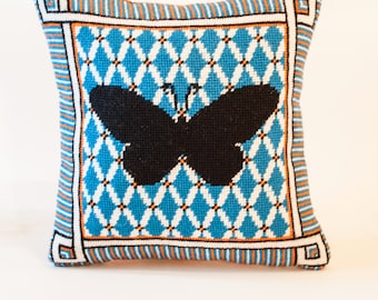 Butterfly Silhouette Needlepoint Kit