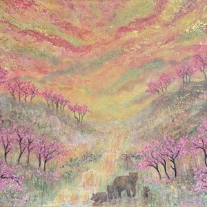 A3 Acrylic Painting - Etsy