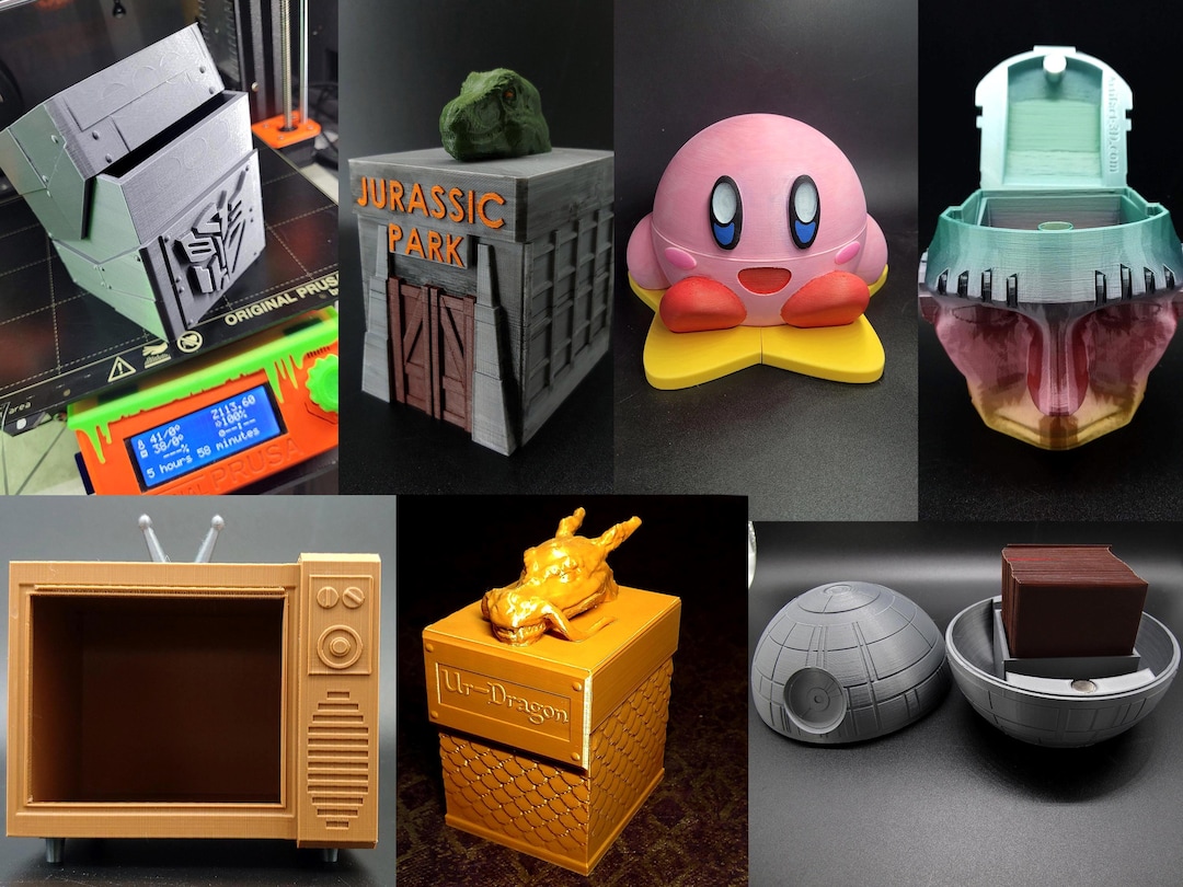 Magic: The Gathering キャラクターアートボックス Custom 3D Printed MTG Deckboxes - Etsy