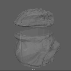 Archivos 3D para la caja de comandante MTG EDH con forma de rana