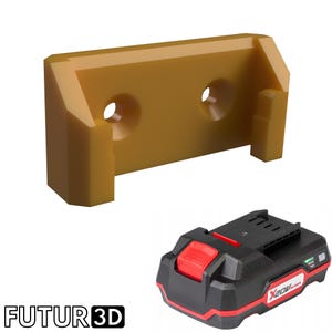 Parkside X20V Team Single Battery Holder No Lock
