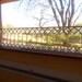 Custom Stained Glass Panel - Trellis Transom Large