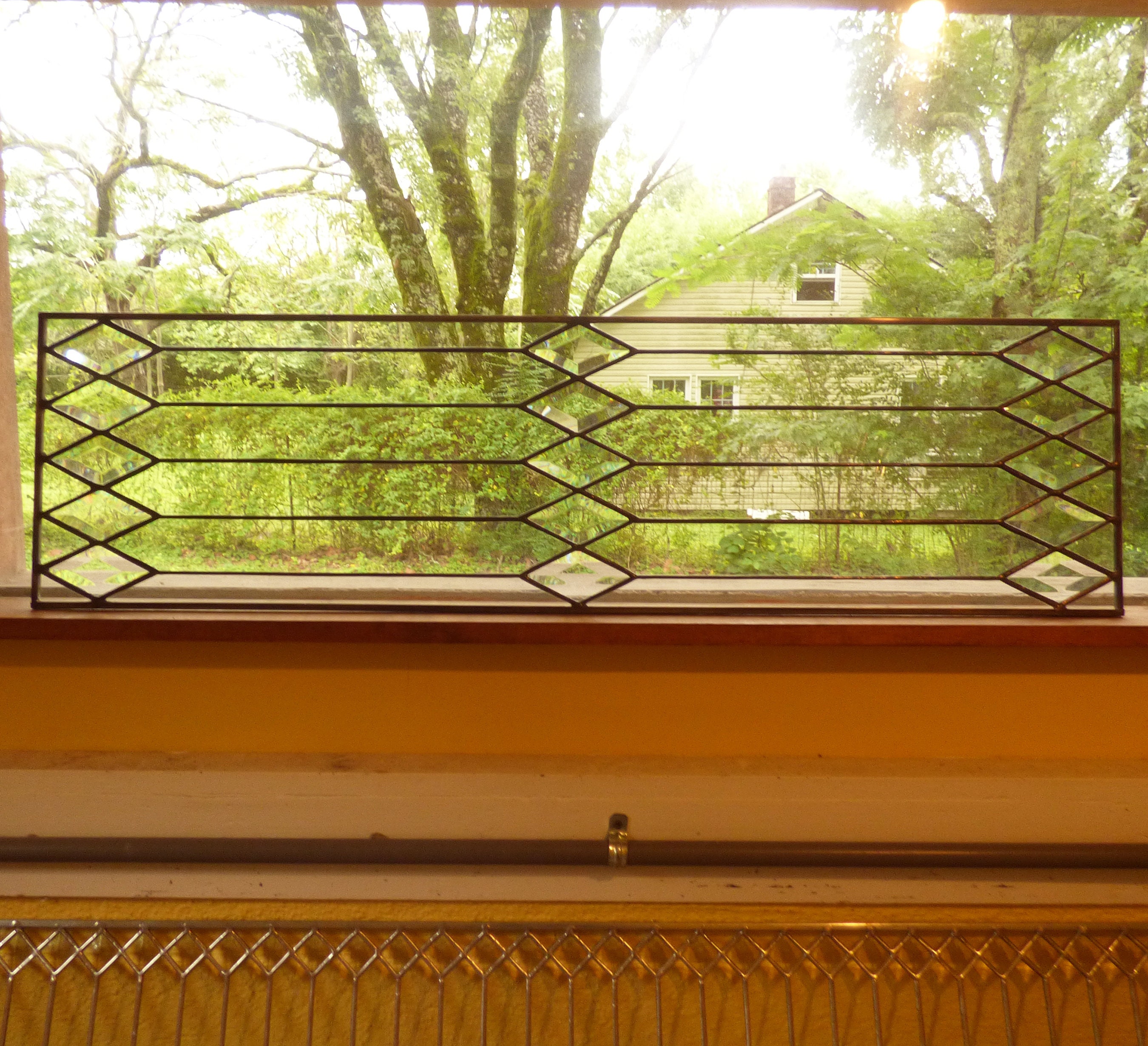 Stained Glass Sidelight or Cabinet Door