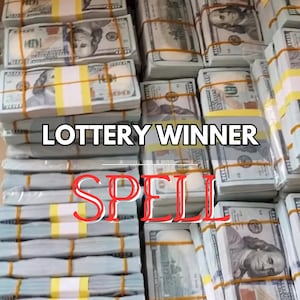 Lottery Winner Spell – Attract Jackpot Luck, Winning Numbers & Sudden Wealth – High Energy Ritual
