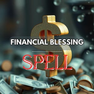 Sort de bénédiction financière – Attirez la richesse, la prospérité et des flux financiers abondants – Rituel puissant l Acteurs le même jour
