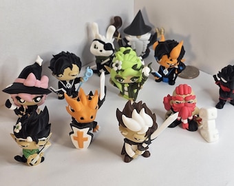 DnD Adventurer Set 11pc set (by SuperPrints)