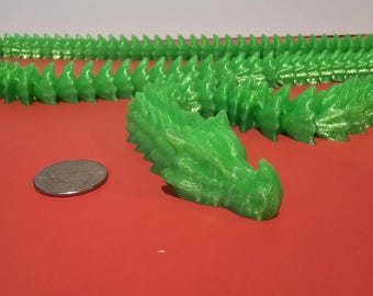 Extra-long flexy serpent dragon
