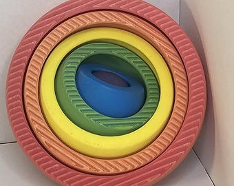 Rainbow Gyro Ring Fidget Toy