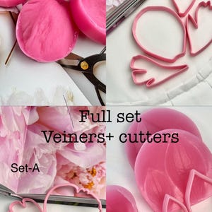 full set. Veiners+ cutters