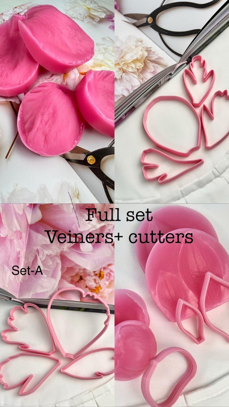 full set. Veiners+ cutters