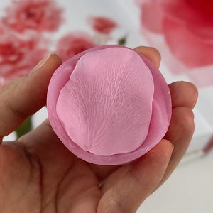 Rose Petal Veiner Double-Sided | Silicone Mold for Sugar Flowers | Cold Porcelain | Fondant | Polymer Clay | Floral Cake Decoration