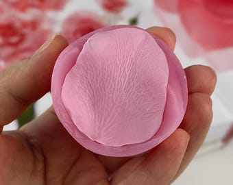 Rose Petal Veiner Double-Sided | Silicone Mold for Sugar Flowers | Cold Porcelain | Fondant | Polymer Clay | Floral Cake Decoration