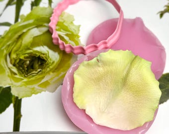 Rose Petal Veiner Set Botanical Silicone Molds for Realistic Sugar, Wax & Clay Flowers