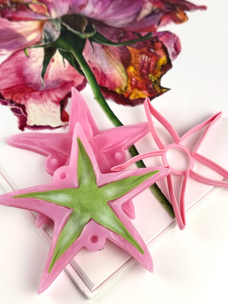 High quality flexible silicone mold for flower veiners durable detailed texture mold for polymer clay and cold porcelain