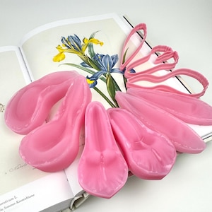 Holländische Iris Veiner Ausstecher-Set: Realistische Blumen-Herstellungs-Werkzeuge für Ton, Zuckerpaste