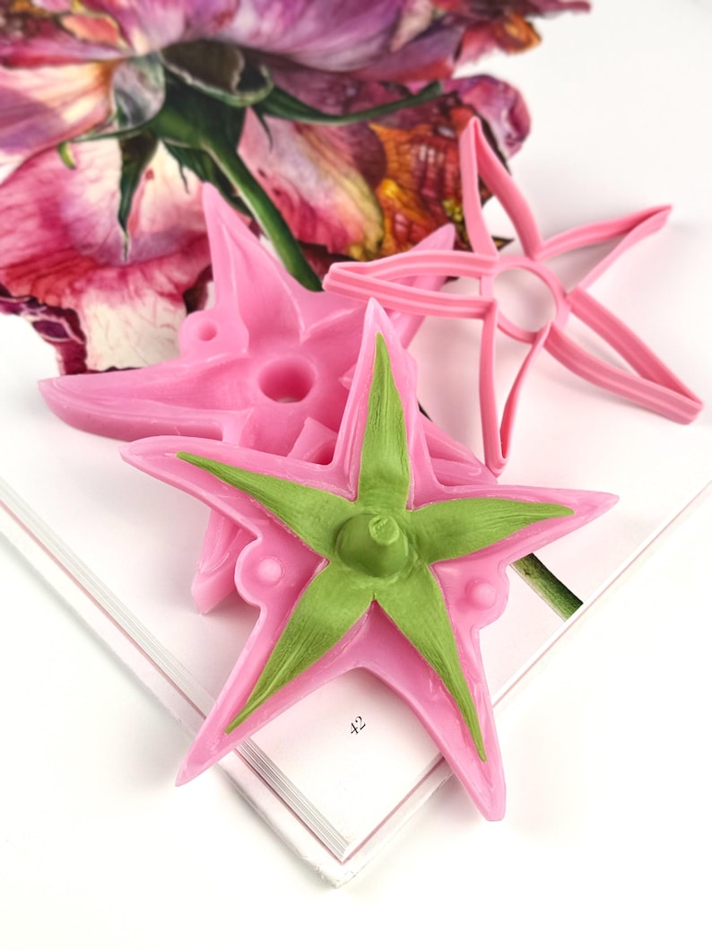 3D printed PLA cutters for clay crafting lightweight durable cutting tools for handmade flower making