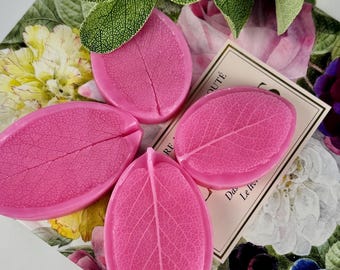 Sage Leaf,Silicone veiner,silicone leaf mold, Sugar leaf,Polymer clay molding, Fondant Cake,Clay Flower, Home Decor,Double-sided leaf Shaper