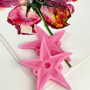 Silicone veiner for rose sepal botanical mold for clay flower making