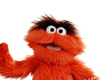 Orange Monster - Professional Puppet