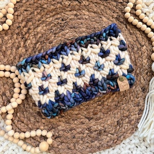 Luxury Knit Headband, 100% Merino Wool Earwarmer, Adult Size Knitted Headband, Handmade Gift