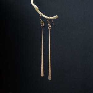 Handmade 14K Gold Filled Minimalist Drop Earrings—Dainty Everyday /Event /Wedding Jewelry—Bride/ Bridesmaids Valentine’s Day/ Birthday gift