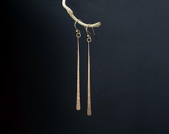 Handmade 14K Gold Filled Minimalist Drop Earrings—Dainty Everyday /Event /Wedding Jewelry—Bride/ Bridesmaids Valentine’s Day/ Birthday gift