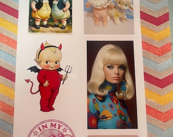 Lil Devil Sticker Sheet