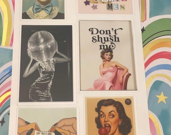 DISCO! Retro Meme Sticker Sheet