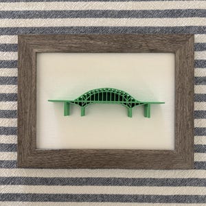 Framed Robert Moses Bridge