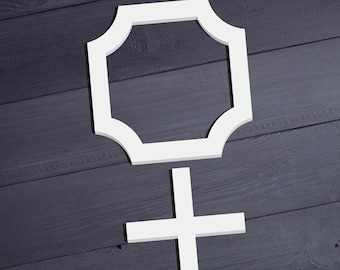 Small Manhattan Wall Panel | 3D Geometric Accent Wall | Eco-Friendly MDF & PVC