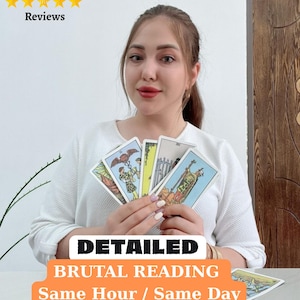 Brutally Honest Psychic Reading | Brutal Tarot Reading | Same Hour Brutal Reading | No Sugar Coating | Deep, Raw Insight