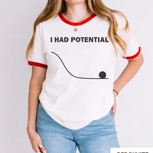Camiseta "Eu Tinha Potencial", Camiseta com Meme Autodepreciativo Engraçado, Camiseta com Frase Engraçada