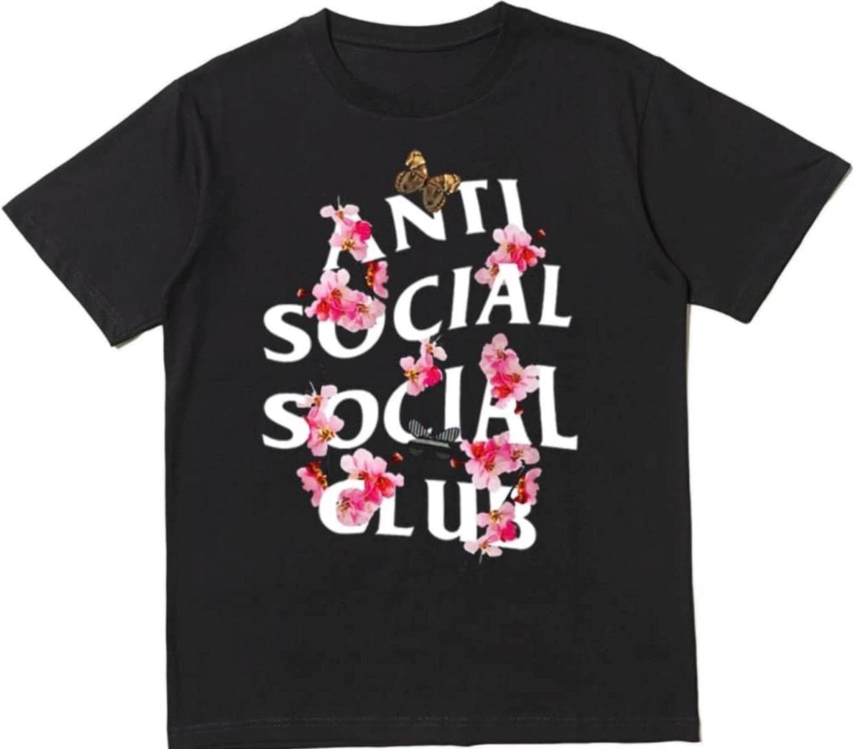 Anti Social Social Club T-Shirt, Unisex Graphic Tee, Casual Wear, Gift for Introverts, Trendy Streetwear