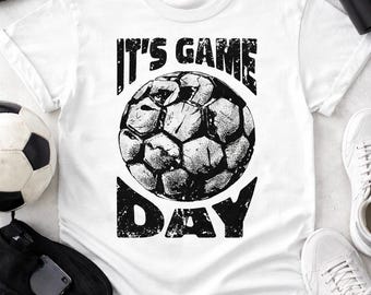 It’s Game Day Soccer Shirt – Football Graphic Tee for Men & Women, Sports Fan T-Shirt, Match Day Outfit, Soccer Lover Gift