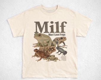 Man I Love Frogs T-Shirt, Meme Frog Shirt, Vintage Style Unisex T-Shirt, Offensive Unisex Tee, Inappropriate Funny Gag Gift, Gen Z Meme Tees