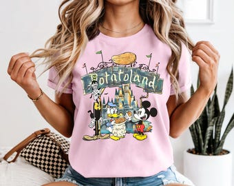 Disney Potatoland Shirt, Disney Mickey And Friends Tee, Goofy's Dream Come True Hoodie, Potato The Park Shirt, Potatoland Vacation Trip Tee